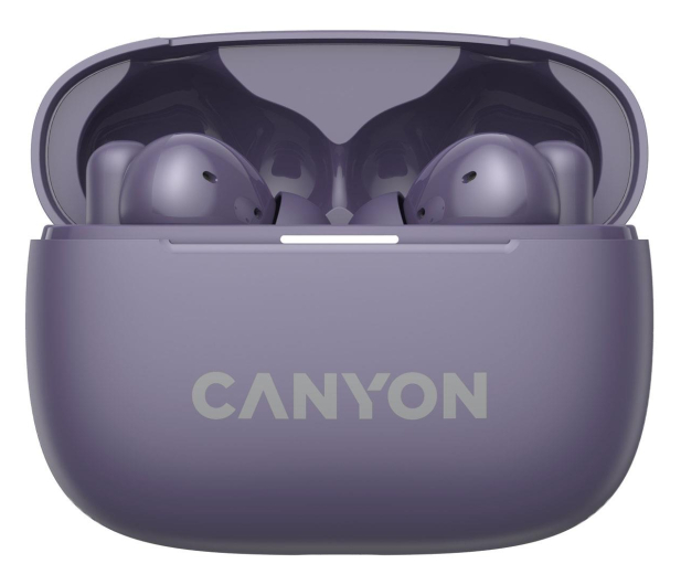 CANYON OnGo TWS-10 ANC+ENC Fioletowe CNS-TWS10PL - 1261522 - zdjęcie 3